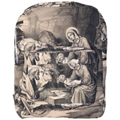 The Birth Of Christ Full Print Backpack by Valentinaart