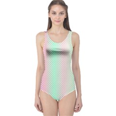 Pattern One Piece Swimsuit by gasi