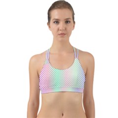 Pattern Back Web Sports Bra by gasi