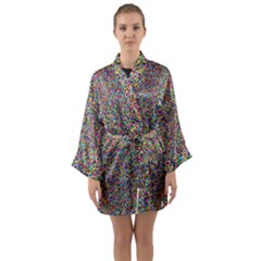 Pattern Long Sleeve Kimono Robe by gasi