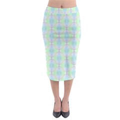 Pattern Midi Pencil Skirt by gasi