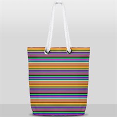 Pattern Full Print Rope Handle Bag (small) by gasi