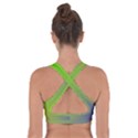 Pattern Cross Back Sports Bra View2