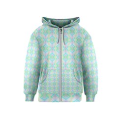 Pattern Kids  Zipper Hoodie by gasi