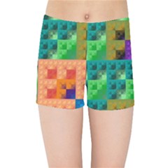 Pattern Kids Sports Shorts by gasi