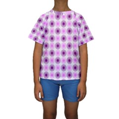 Pattern Kids  Short Sleeve Swimwear by gasi