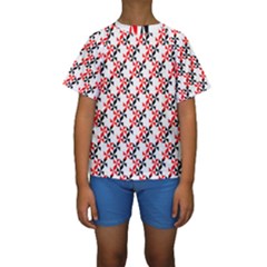 Pattern Kids  Short Sleeve Swimwear by gasi