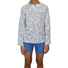 Pattern Kids  Long Sleeve Swimwear by gasi