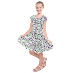 Pattern Kids  Short Sleeve Dress by gasi