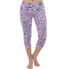 Pattern Capri Yoga Leggings by gasi