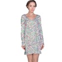 Pattern Long Sleeve Nightdress View1