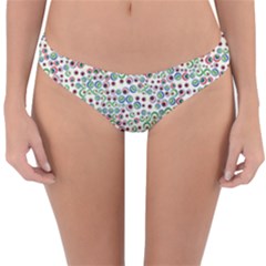 Pattern Reversible Hipster Bikini Bottoms by gasi