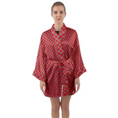 Pattern Long Sleeve Kimono Robe by gasi