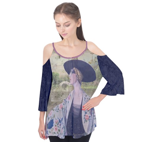 Violets For The Birds  Flutter Tees by pastpresents