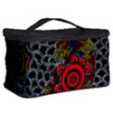 Aboriginal Art - Waterholes Cosmetic Storage Case View2