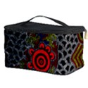 Aboriginal Art - Waterholes Cosmetic Storage Case View3