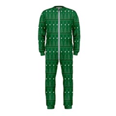 Christmas Tree Pattern Design Onepiece Jumpsuit (kids) by Celenk