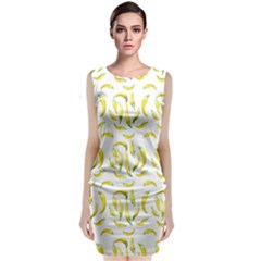 Chilli Pepers Pattern Motif Classic Sleeveless Midi Dress by dflcprints