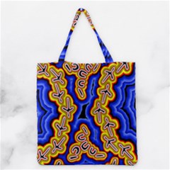 Emu Dreaming Grocery Tote Bag by hogartharts