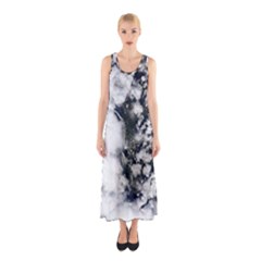 Earth Right Now Sleeveless Maxi Dress by Celenk