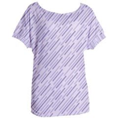 Halloween Lilac Paper Pattern Women s Oversized Tee by Celenk