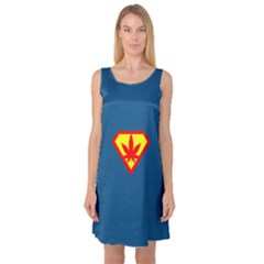 Super Dealer Sleeveless Satin Nightdress by PodArtist