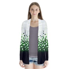 Tech Camouflage 2 Drape Collar Cardigan by jumpercat