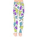 Retro Shapes 02 Kids  Legging View2