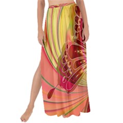 Arrangement Butterfly Aesthetics Maxi Chiffon Tie-up Sarong by Celenk