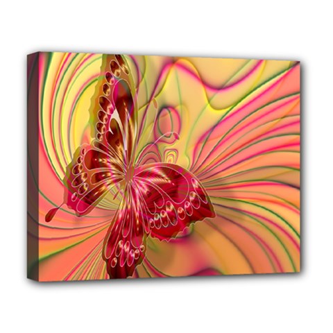 Arrangement Butterfly Aesthetics Deluxe Canvas 20  X 16   by Celenk