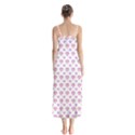 Pixel Hearts Button Up Chiffon Maxi Dress View2