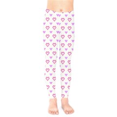 Pixel Hearts Kids  Legging by jumpercat