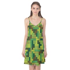 Tetris Camouflage Forest Camis Nightgown by jumpercat