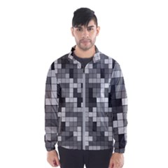 Tetris Camouflage Urban Wind Breaker (men) by jumpercat