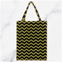 Yellow Chevron Classic Tote Bag View1