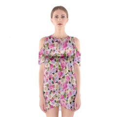 Gardenia Sweet Shoulder Cutout One Piece by jumpercat