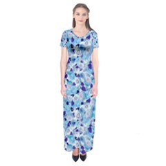 Gardenia Cold Short Sleeve Maxi Dress by jumpercat