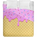 Strawberry Ice Cream Duvet Cover Double Side (California King Size) View2