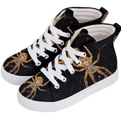 Insect Macro Spider Colombia Kid s Hi-top Skate Sneakers by BangZart