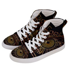 Eye Technology Women s Hi-top Skate Sneakers by BangZart