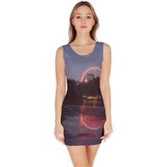 London Eye Across The Pond Bodycon Dress by all7sins