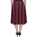 Geometric Pattern Folding Skater Skirt View2