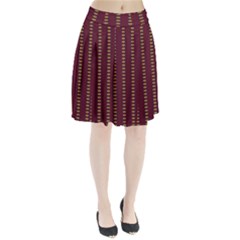 Geometric Pattern Pleated Skirt by linceazul