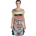 Donald Trump Pop Art President Usa Cap Sleeve Nightdress View1