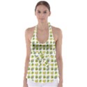 St Patrick S Day Background Symbols Babydoll Tankini Top View1