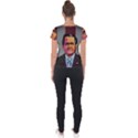 George W Bush Pop Art President Usa Short Sleeve Sports Top  View2