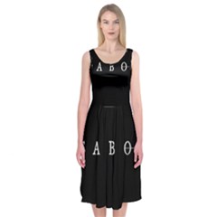 Taboo Midi Sleeveless Dress by Valentinaart