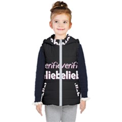 Verified Belieber Kid s Puffer Vest by Valentinaart