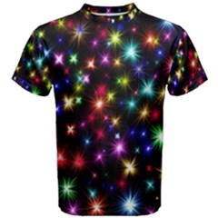 Fireworks Rocket New Year S Day Men s Cotton Tee by Celenk