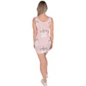 Pattern Cat Pink Cute Sweet Fur Bodycon Dress View4